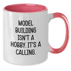 Funny Model Building Quotes Two Tone Coffee Mugs Gifts from Family for Graduation Unique Gifts