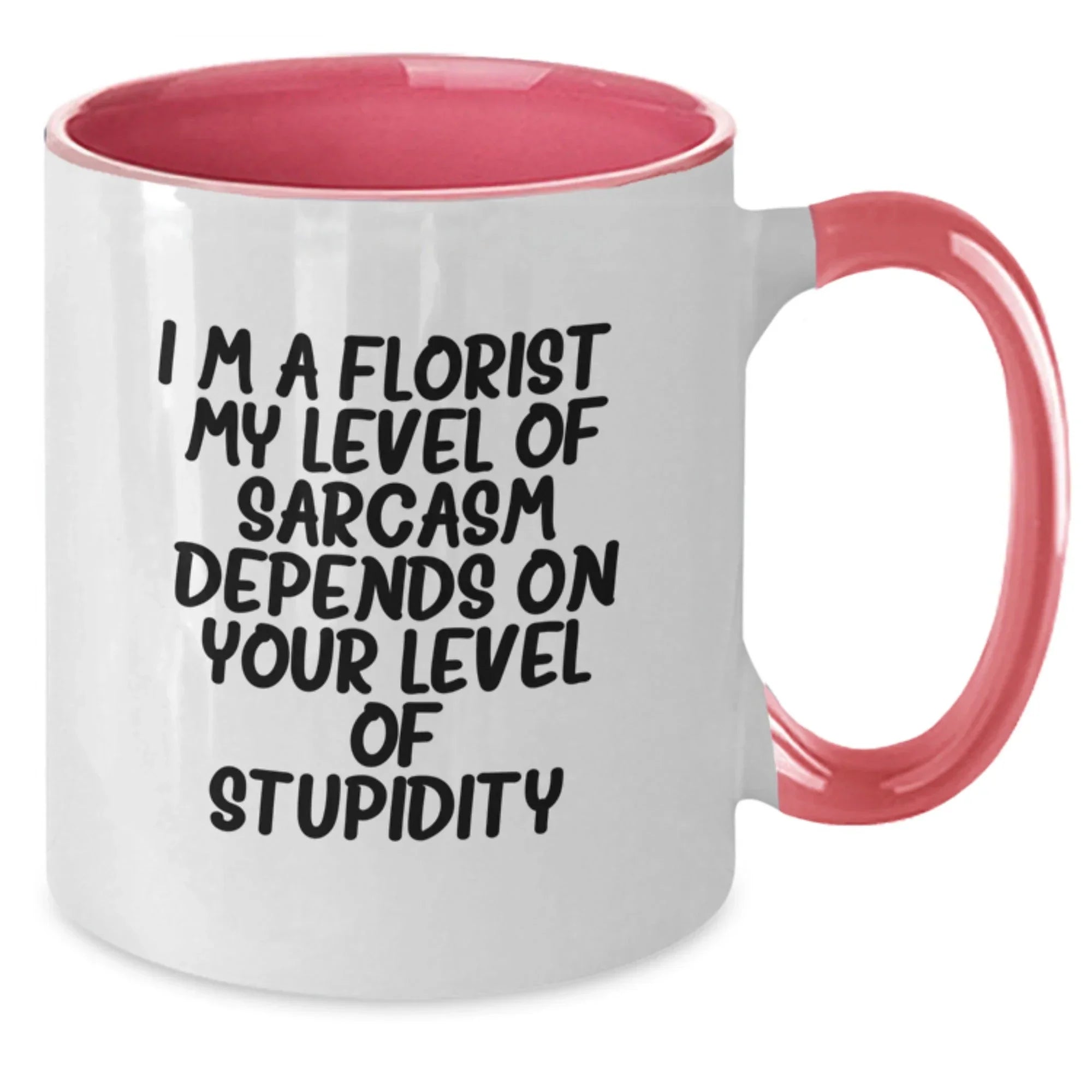 Funny Florist Gifts for Friends and Family from the Florist, I'm A Florist - Two Tone Coffee Mug, Christmas Unique Gifts