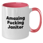 Funny Janitor Gifts from Husband - Unique Valentine's Unique Gifts for Janitor Men - Additional