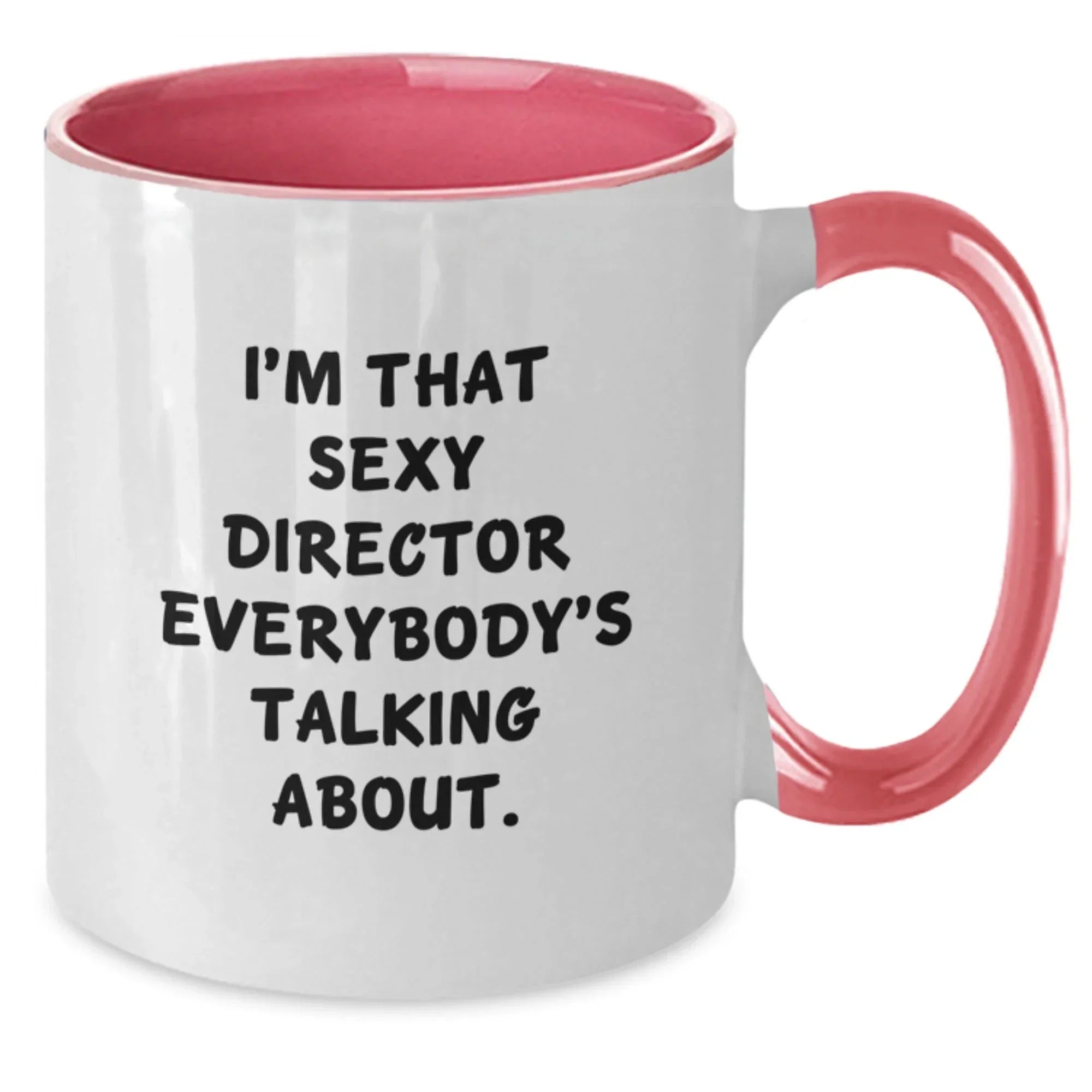 Funny Director Two Tone Coffee Mugs Gifts from Men to Friends for Christmas Unique Director Appreciation Gifts