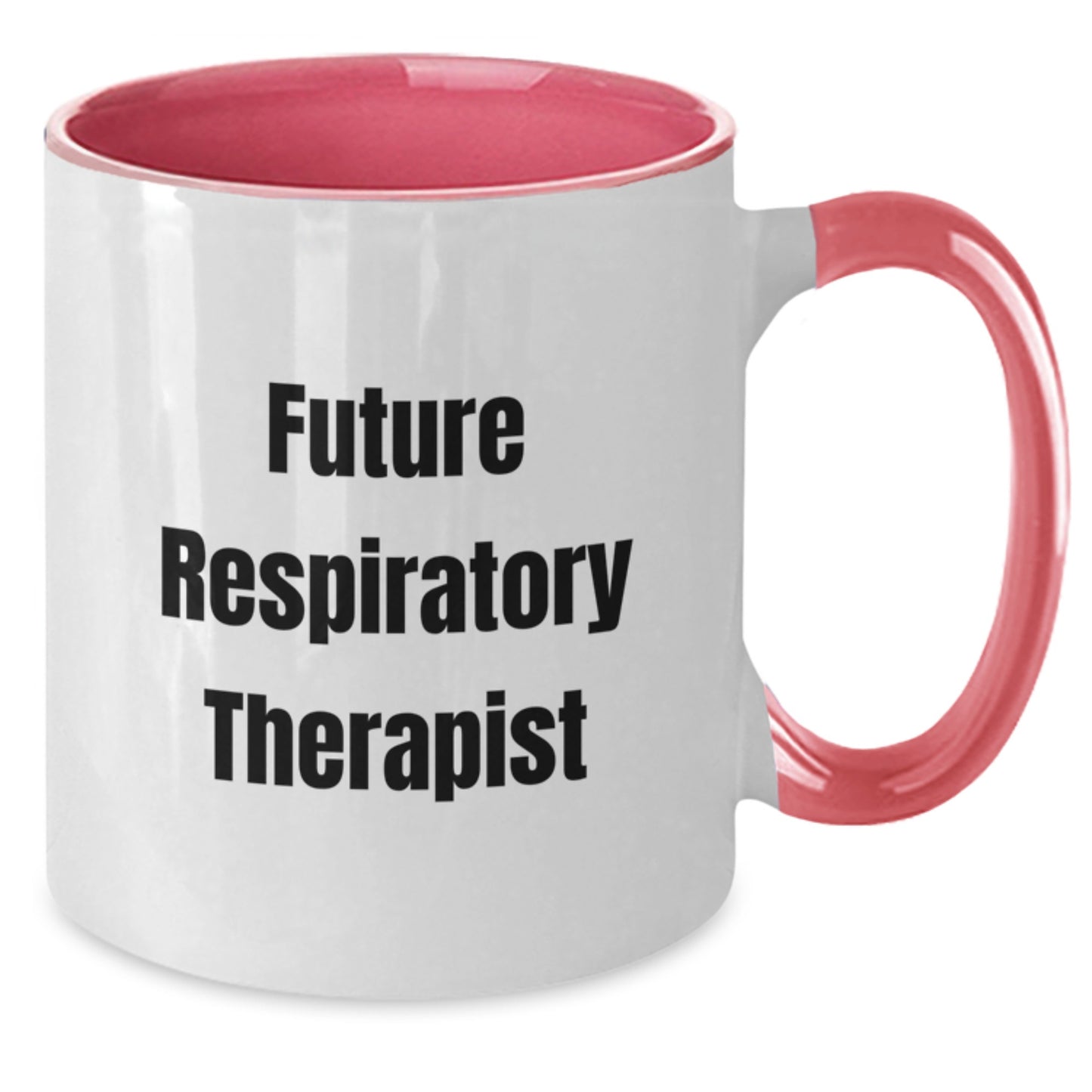 Funny Future Respiratory Therapist Gifts from Friends, Christmas Unique Mugs for Respiratory Therapist, Two Tone Coffee Mug with Inspirational Quote - Additional