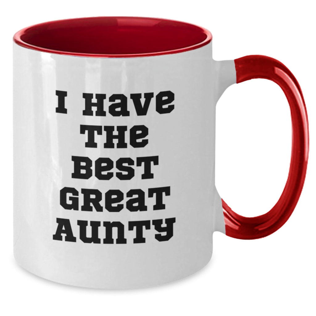 Aunty Gift I Have The Best Great Aunty - A Heartfelt Keepsake Mug - Additional