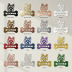 Choose Your Dog Breed Personalized Metal Wall Art – Custom Dog Name Sign, Dog Lover Gift, Laser Cut Steel Wall Hanging