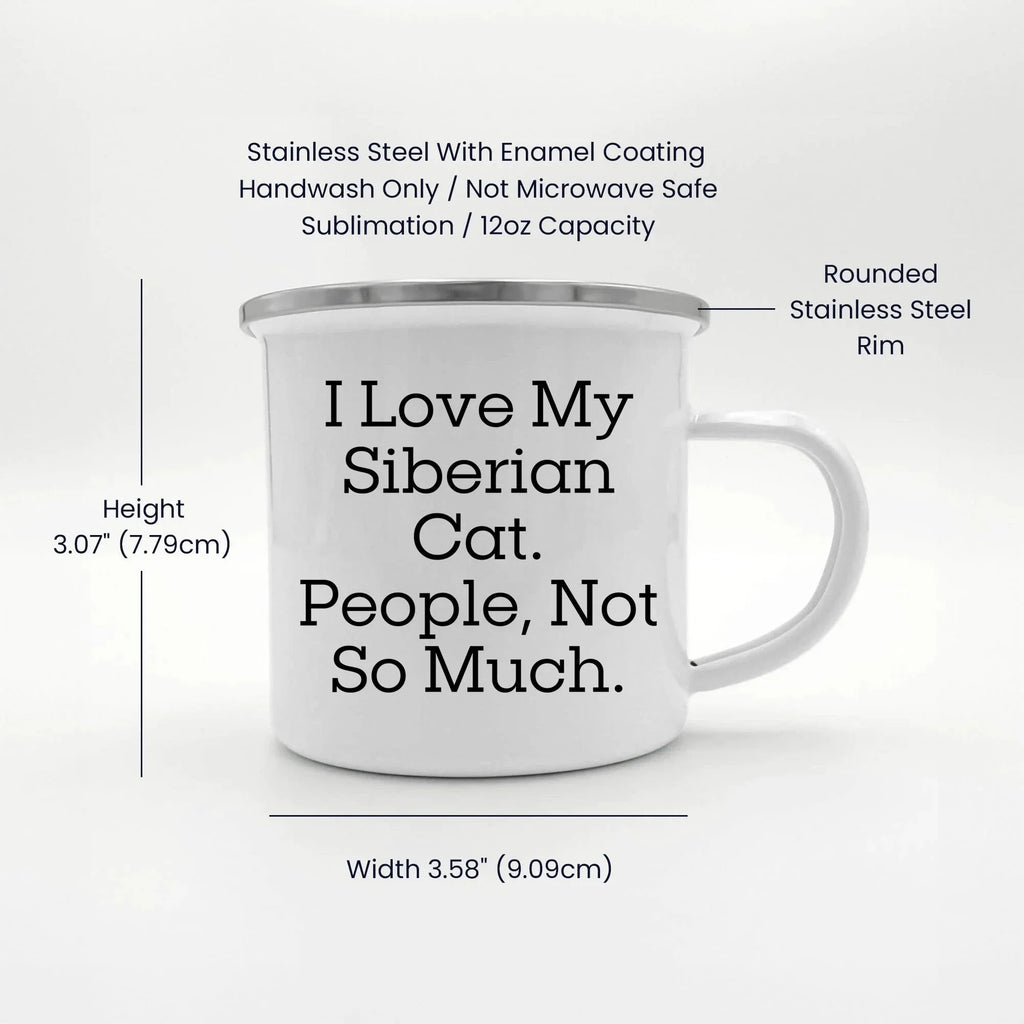 Funny Gifts from Friends to Family in South Carolina - Six Month Vacation Camping Mug, 12 oz Stainless Steel with Enamel Finish, Birthday Unique Treasures