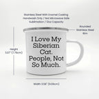 Funny Gifts from Friends to Family in South Carolina - Six Month Vacation Camping Mug, 12 oz Stainless Steel with Enamel Finish, Birthday Unique Treasures