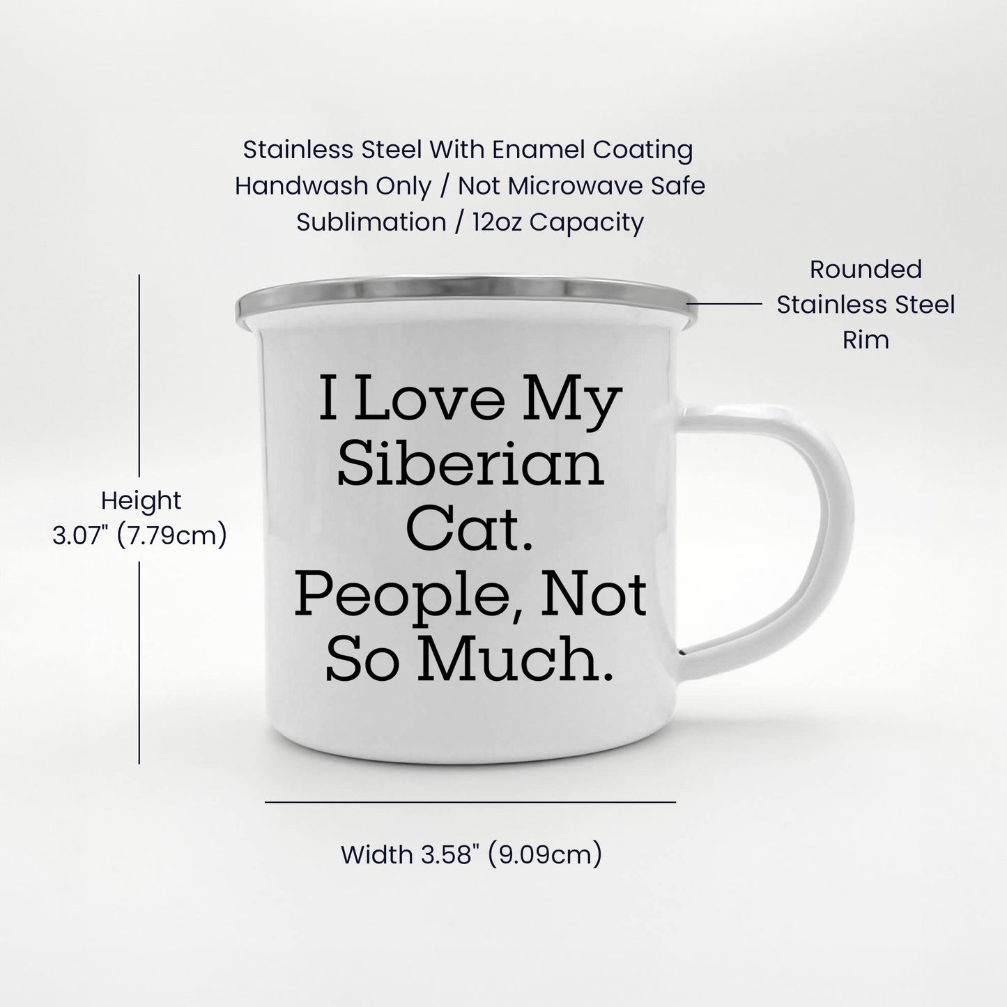 Funny Gifts from Friends to Family in South Carolina - Six Month Vacation Camping Mug, 12 oz Stainless Steel with Enamel Finish, Birthday Unique Treasures - Mallard Moon