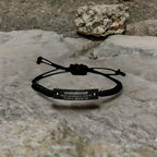 Sarcastic Hairdresser Black Rope Bracelet Gifts, Christmas Holiday Gifts for Hairdresser Birthday, Hairdresser: Because greatness is woven