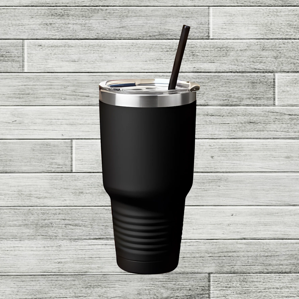 Funny Security Guard Gifts for Women - Tumbler from Mom - Because I Am The Security Guard. That's Why. - 20oz or 30oz Capacity