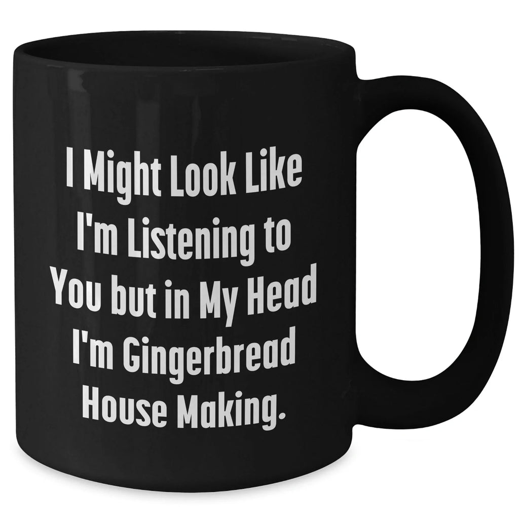 Gingerbread House Making Fun, Funny Coffee Mug for Dad - Gifts from Family, Gifts for Gingerbread House Making Enthusiasts - Unique Father's Day Unique Gift Ideas
