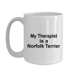 Hilarious Norfolk Therapist Ceramic Mug Brightens Mornings