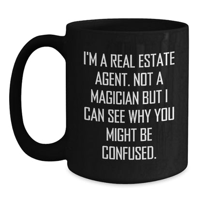 Real Estate Agent Gifts from Friends, Unique Christmas Unique Gifts for Real Estate Agent Men - Main