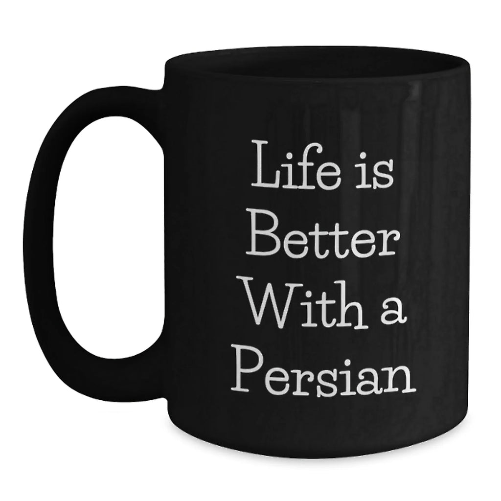 Funny Persian Cat Lover Gifts for Friends from Men on Valentine's