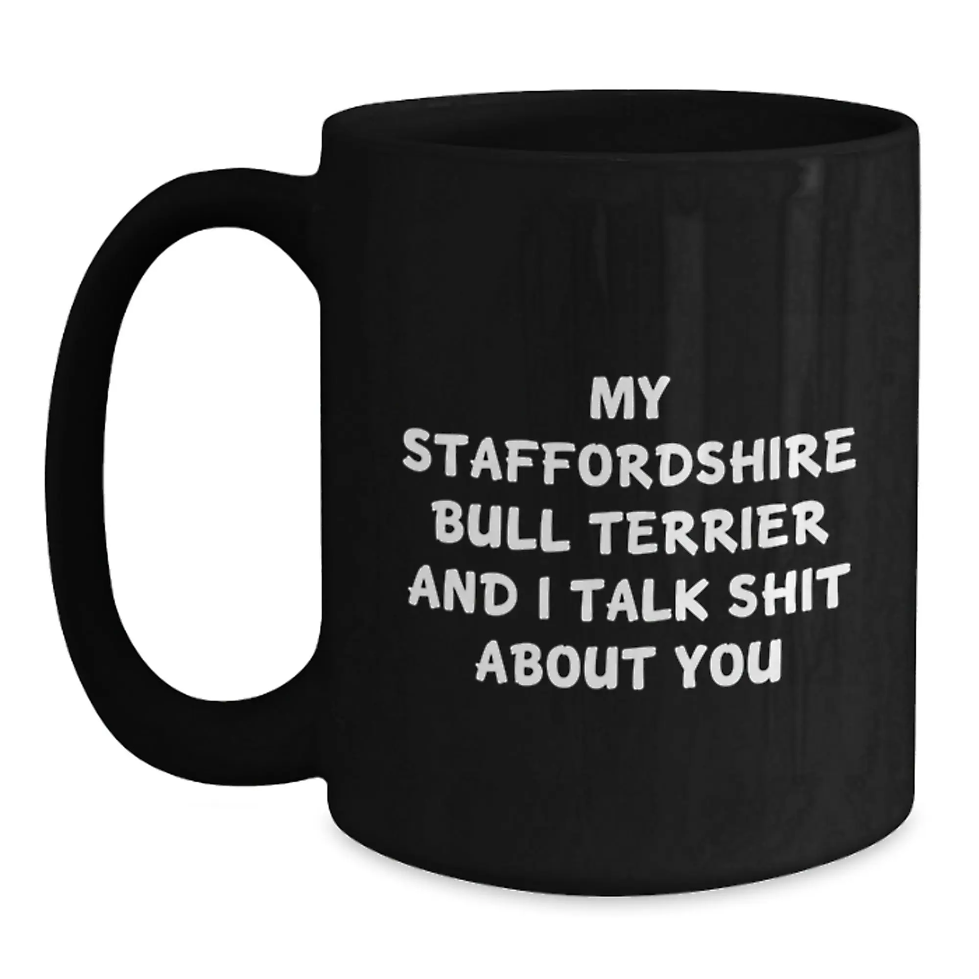 Staffordshire Bull Terrier Keepsake Mug for Him Graduation Gift - Main