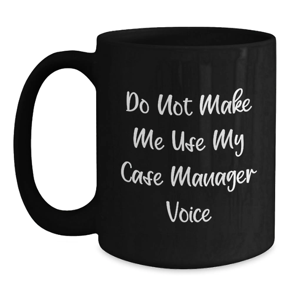 Birthday Gift for Her Case Manager Coffee Mug Present - Main