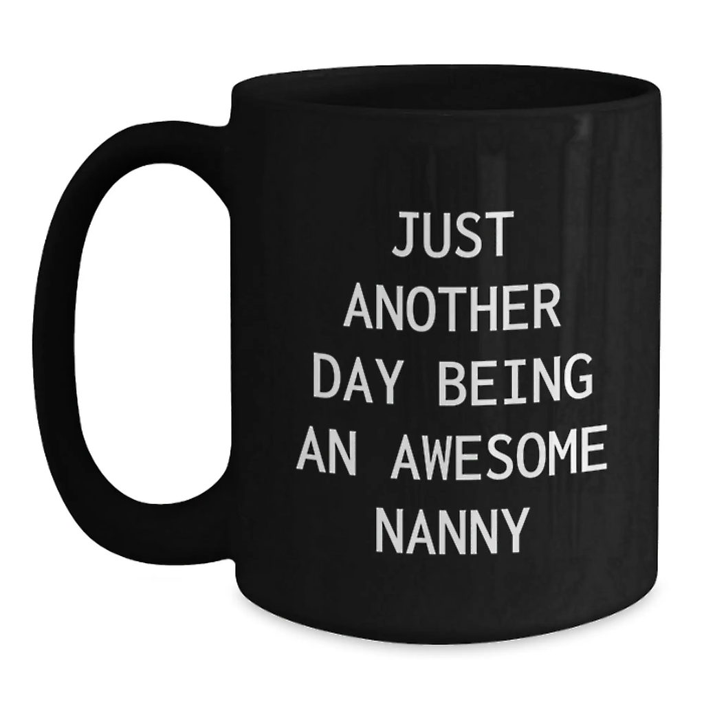 Cheerful Nanny Mug Novelty Birthday Gift for Friends - Main