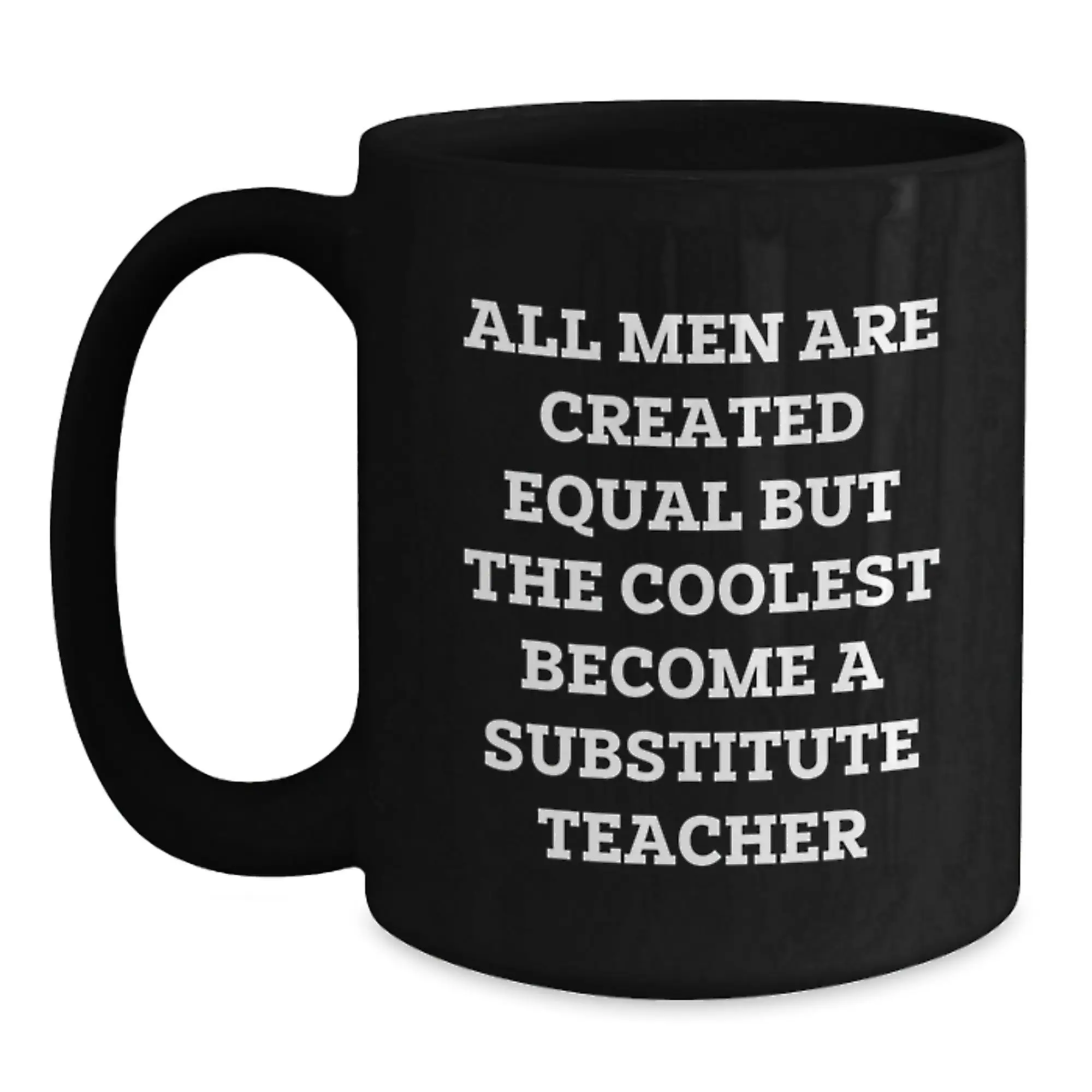 Substitute Teacher Gift For Him - All Cool Teachers Quote Keepsake - Main