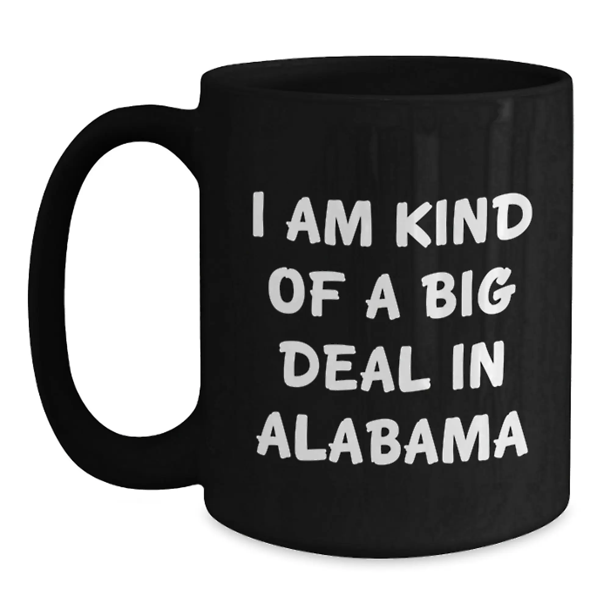 Alabama Keepsake Black Coffee Mug for Him Surprise Graduation Gift - Main