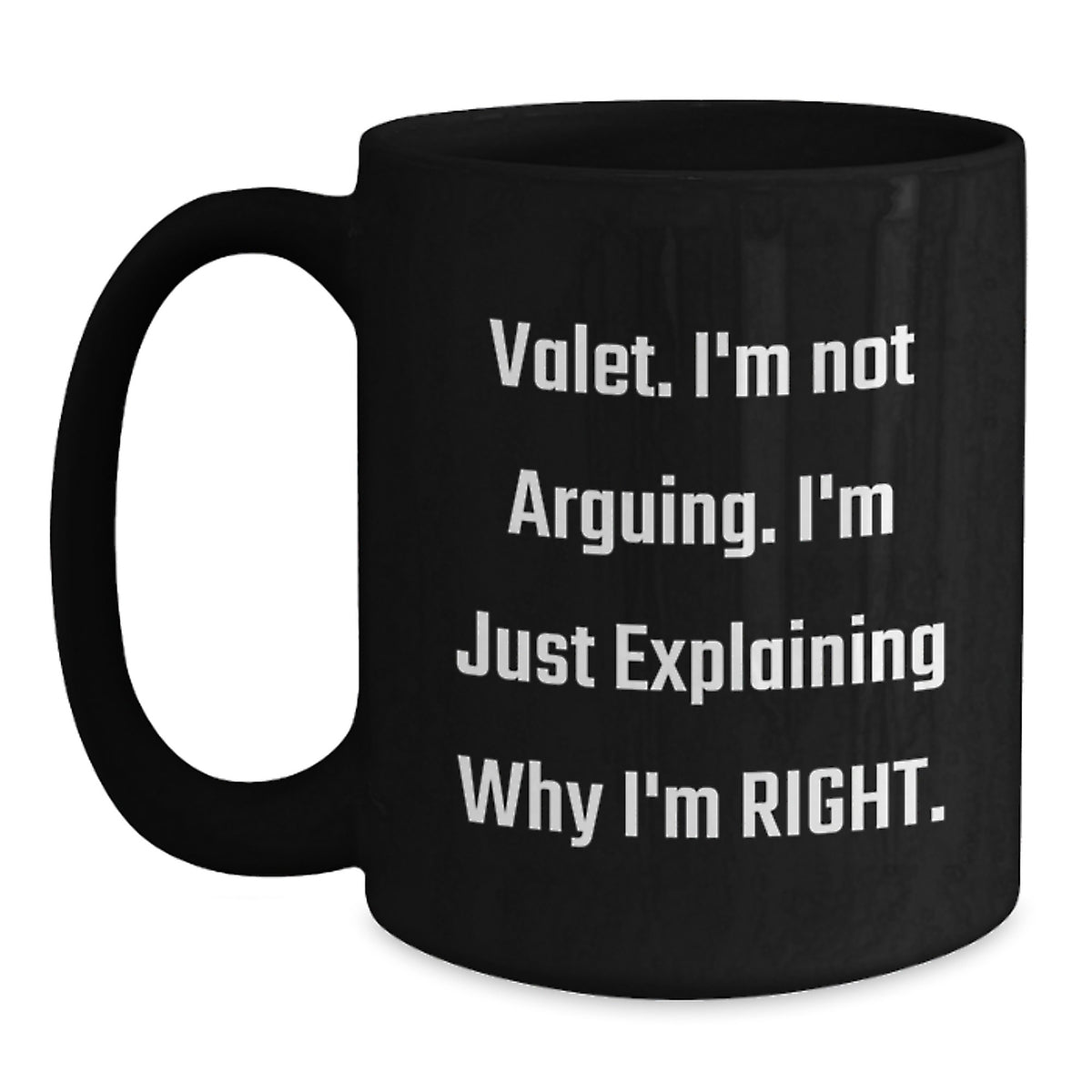 Christmas Gift for Her - Valet Coffee Mug - A Witty Present - Main