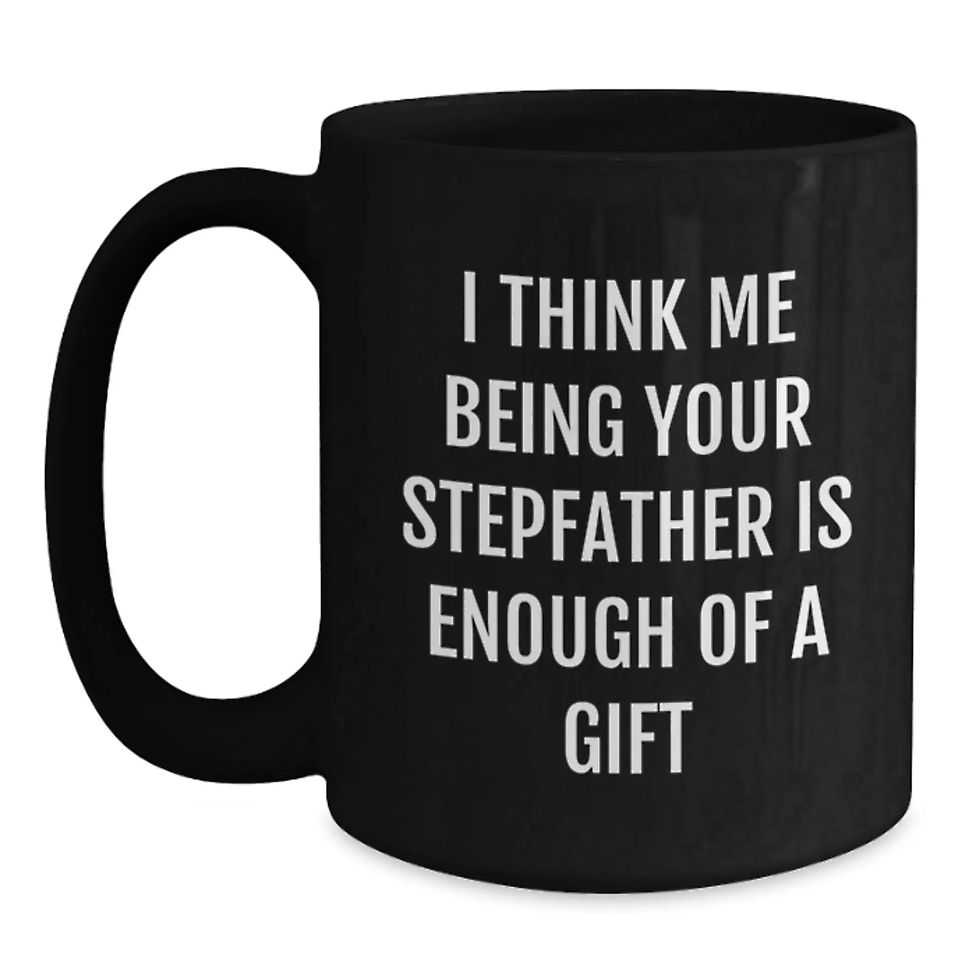 Stepfather Keepsake Mug for Him Birthday Gift Ceramic 11oz Premium - Main