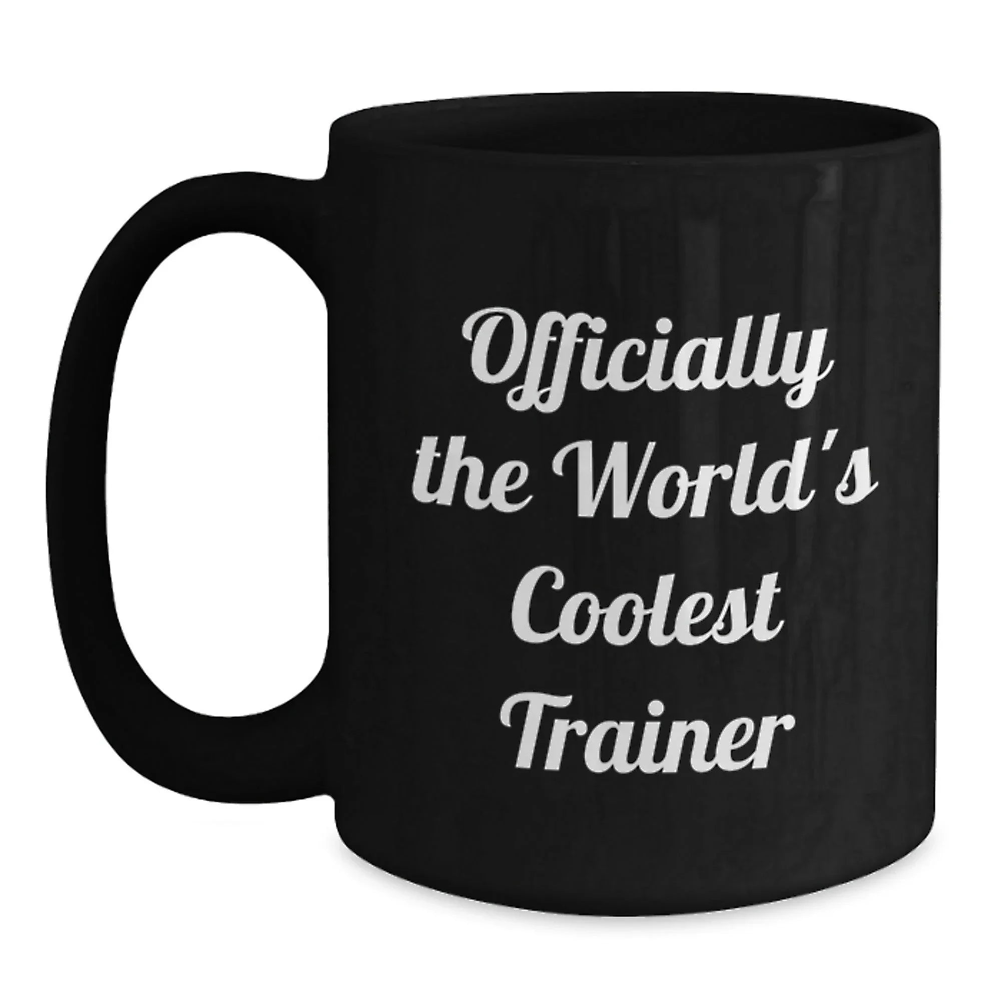 Funny Trainer Gifts from Friends - Officially The World's Coolest Trainer Christmas Unique Gifts for Him