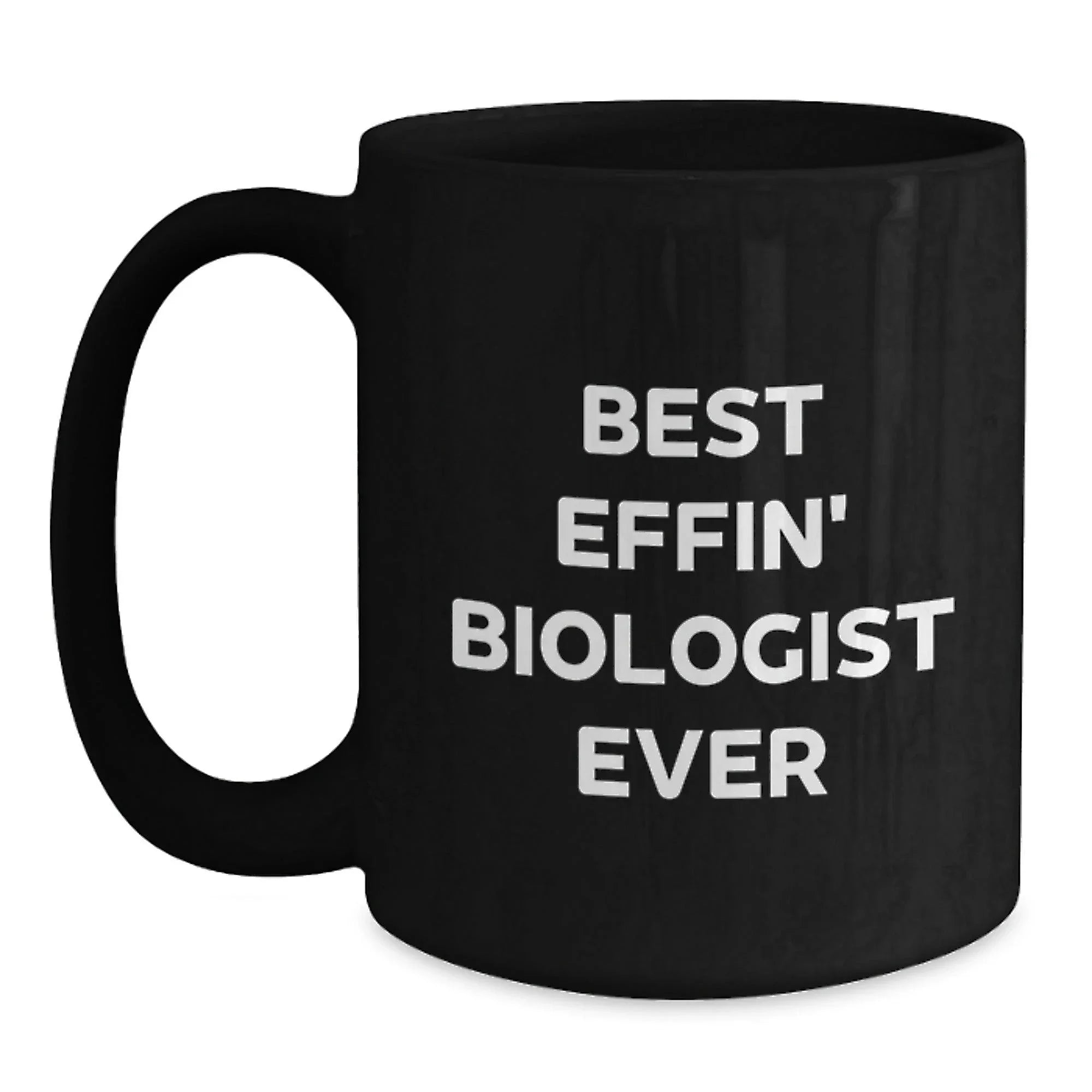 Funny Biologist Black Coffee Mugs Gifts from Friends for Family Members Christmas Unique