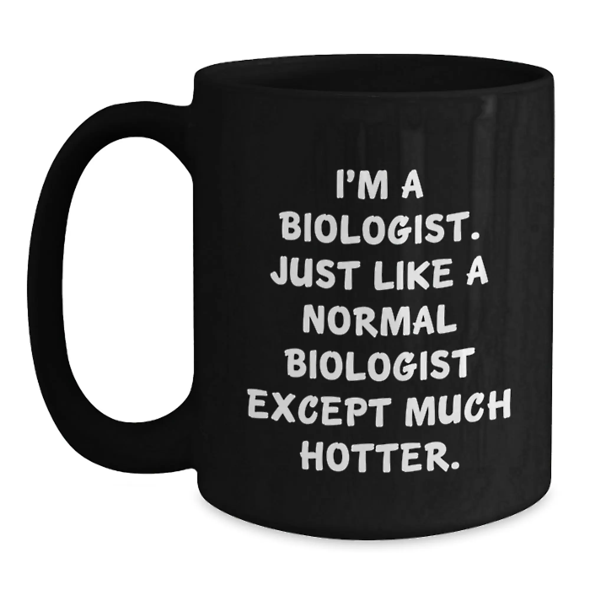 Funny Biologist Black Coffee Mugs Gifts for Biologists from Friends - Main