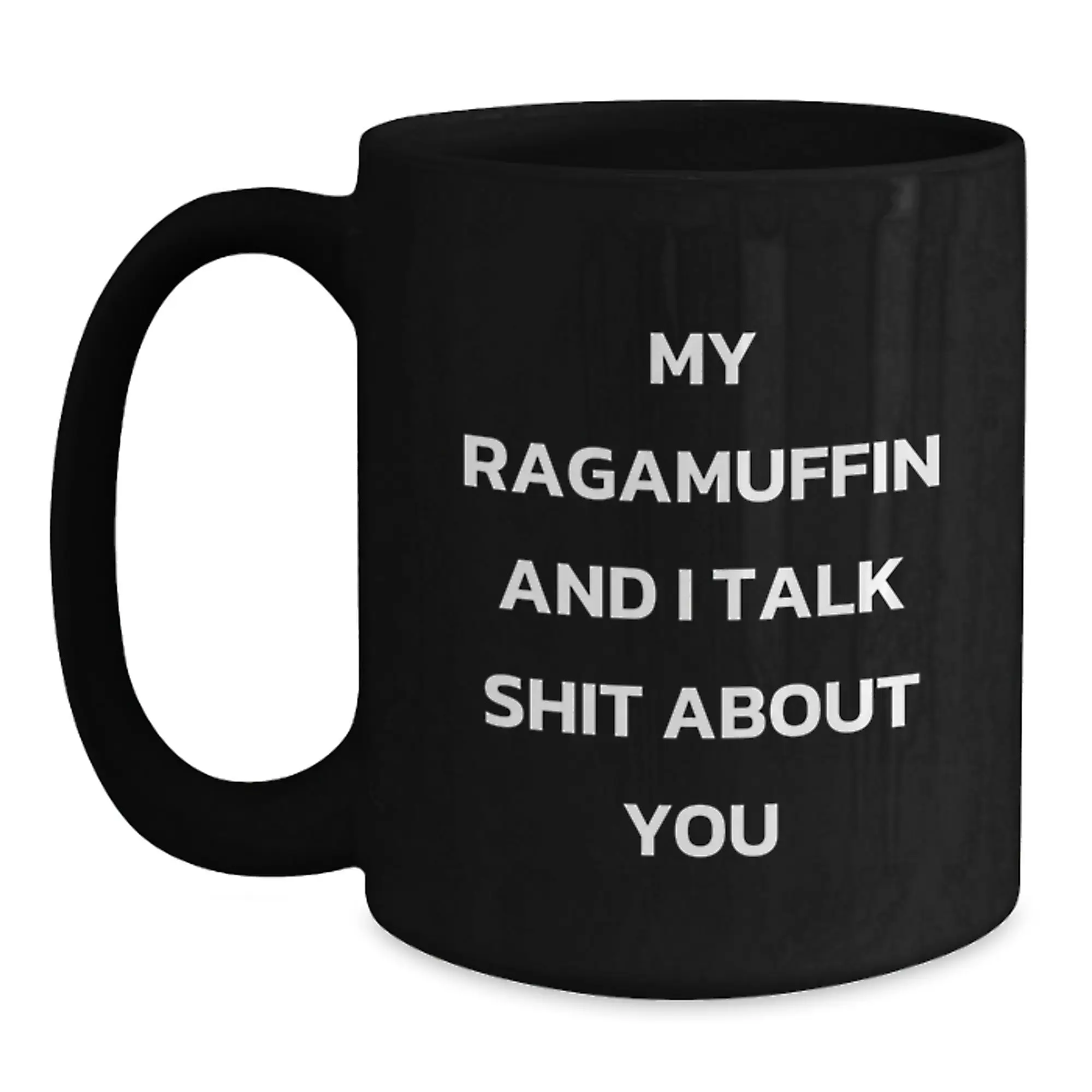 Funny Ragamuffin Cat Mug Gifts from Friends for Graduation Unique - Main