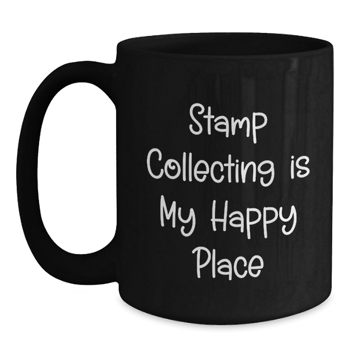 Stamp Collecting Gift for Him - A Thoughtful Keepsake Mug with a Happy - Main