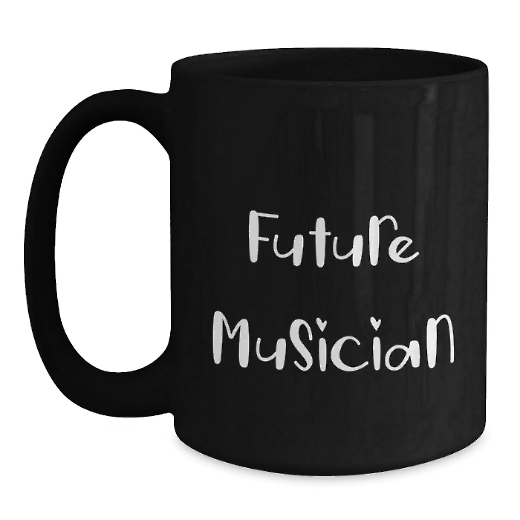 Funny Musician Future Quotes Gifts from Friends for Birthday Black Coffee Mug