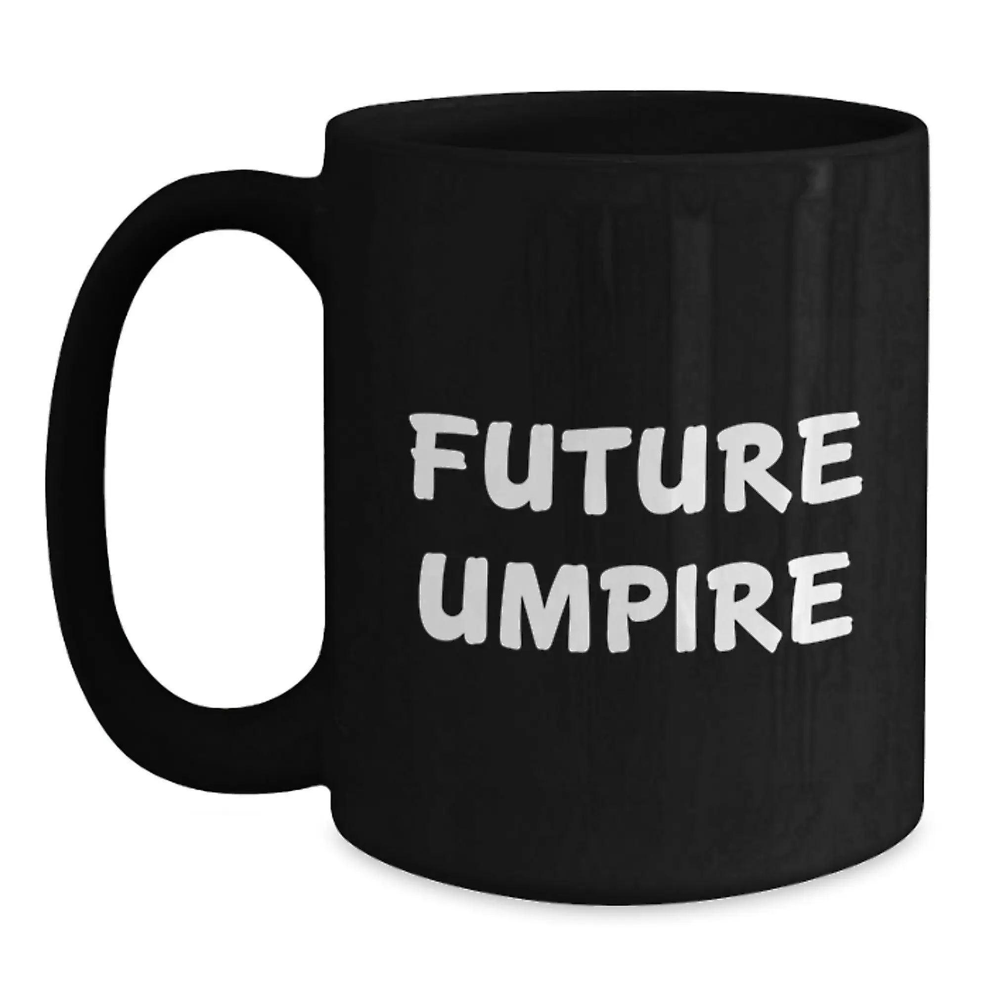 Unique Umpire Gifts for Future Umpires, Funny Black Coffee Mugs for Birthday Unique Gifts from Men to Umpire Friends - Main