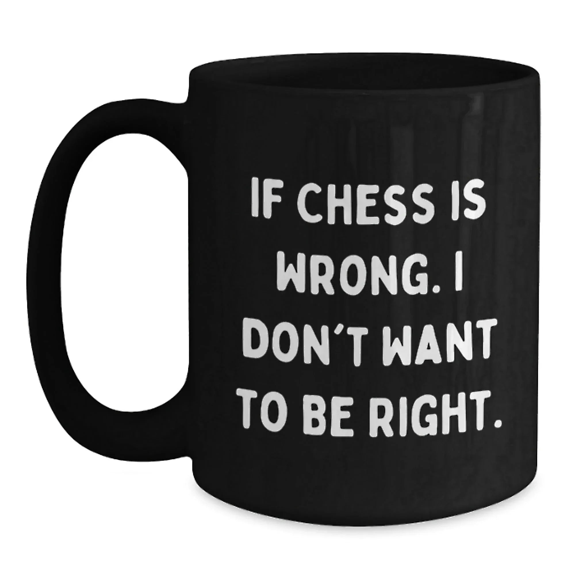 Funny Chess Mugs, Gifts from Friends for Chess Lovers, Unique Christmas Unique Gifts