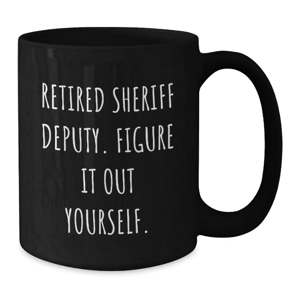 Funny Sheriff Deputy Gifts from Men, Unique Christmas Unique Gifts for Sheriff Deputy Friends