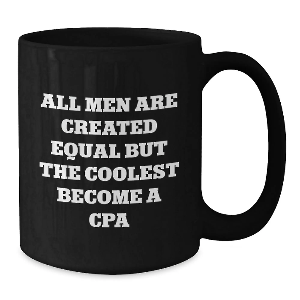 Cpa Black Coffee Mug for Family Treasure Birthday Gift - Additional