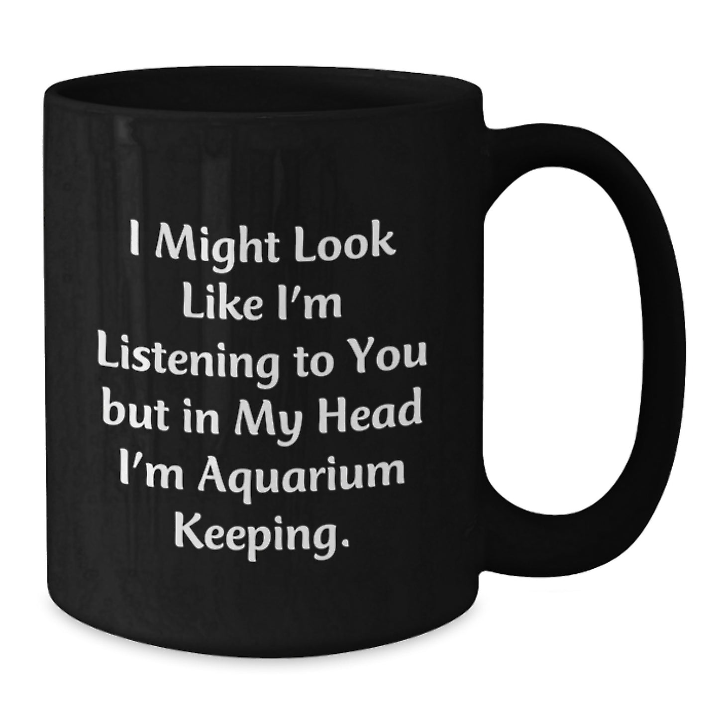 Funny Aquarium Keeping Gifts for Men from Friends, Unique Christmas Mugs - Additional