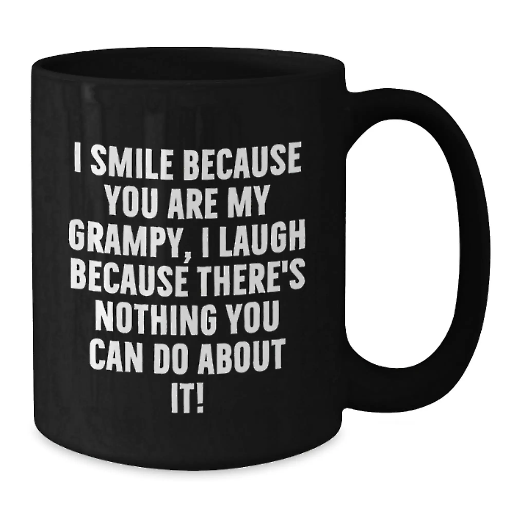 Funny Grampy Gifts for Him Birthday Unique Black Coffee Mugs - Gifts from Men to Grampy - Additional