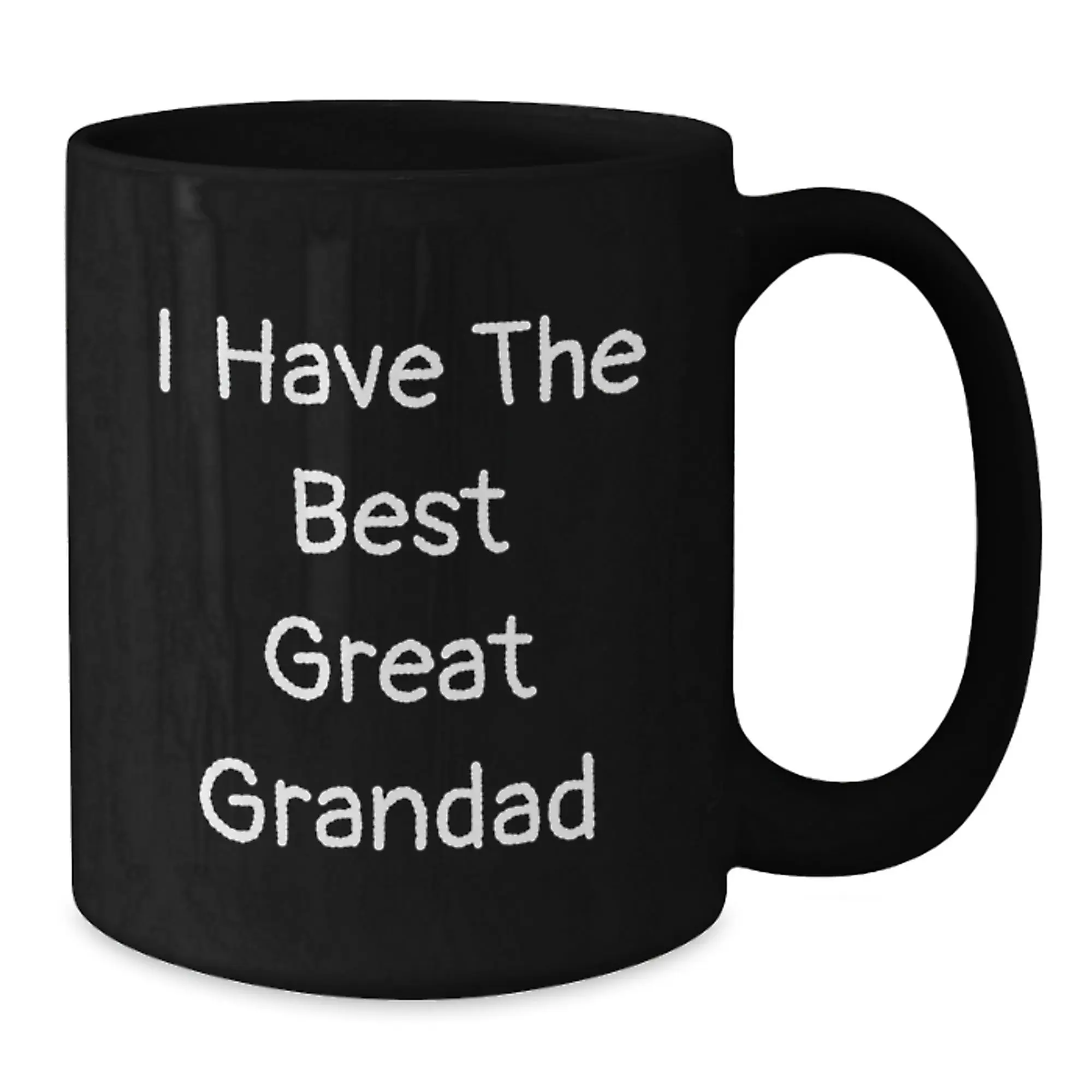 Funny Grandad Quotes Gifts from Family to Grandad Black Coffee Mug - Perfect Graduation Unique Gifts for Grandad Men - Additional