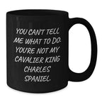 Funny Cavalier King Charles Spaniel Dog Gifts for Men from Family, Valentine's Unique Mugs for Coffee Lovers