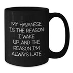 Funny Havanese Dog Lovers Gifts from Friends for Birthday Unique Mugs