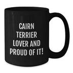 Cairn Terrier Dog Lover Mug Valentine Gift Ceramic Coffee Cup