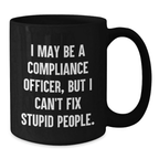 Compliance Officer Mug Idea Birthday Gift for Coworkers 11oz Premium - Additional