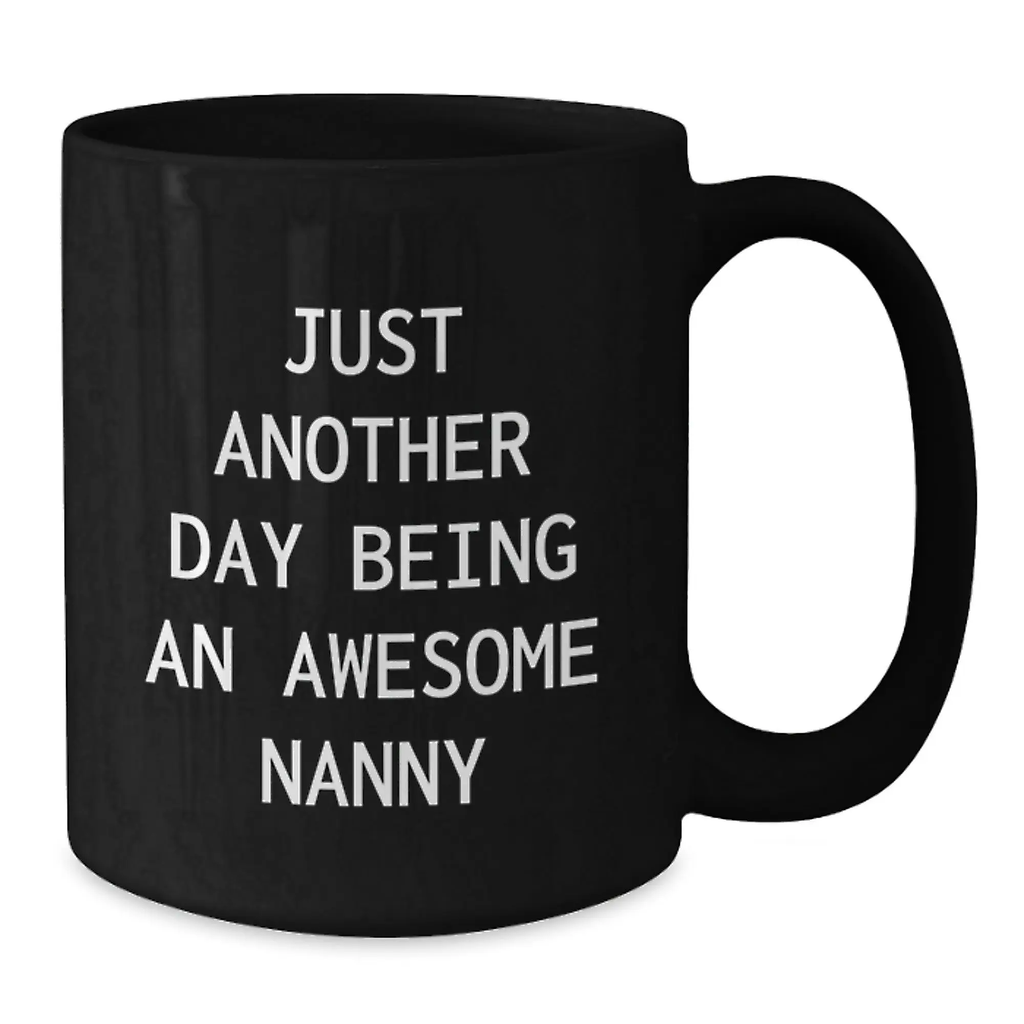 Cheerful Nanny Mug Novelty Birthday Gift for Friends - Additional