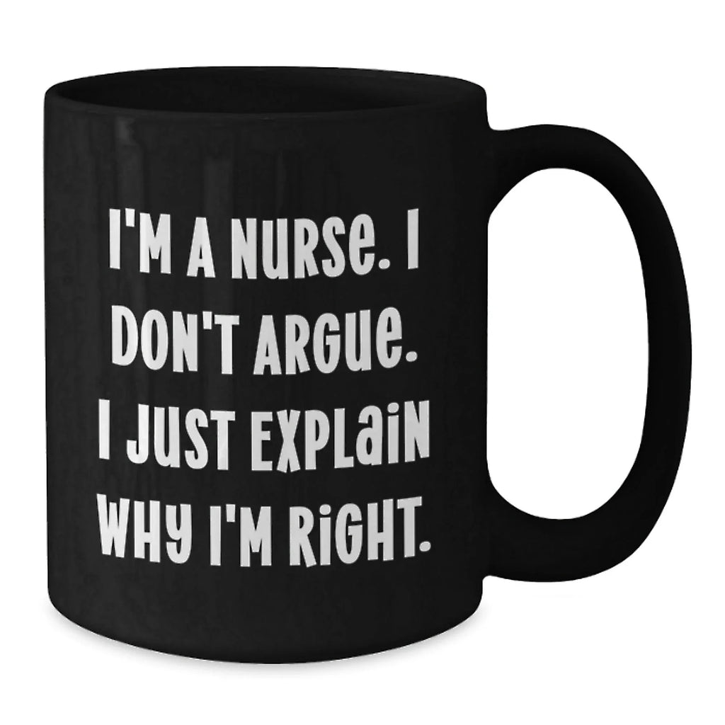 Funny Nurse Gifts Christmas Unique Mugs for Nurse Friends from Family
