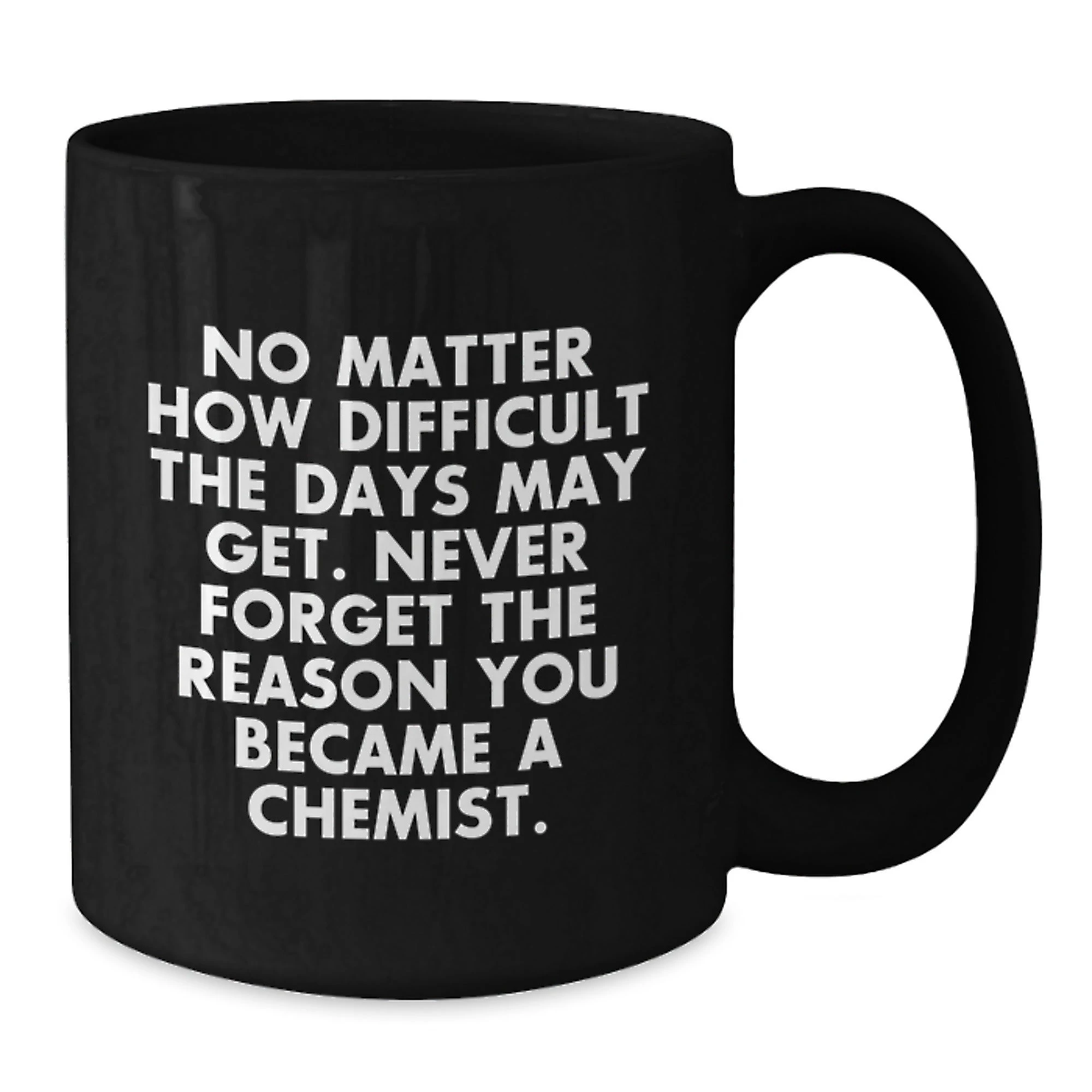 Funny Chemist Gifts Black Coffee Mugs Valentine's Presents from Friends for Chemist
