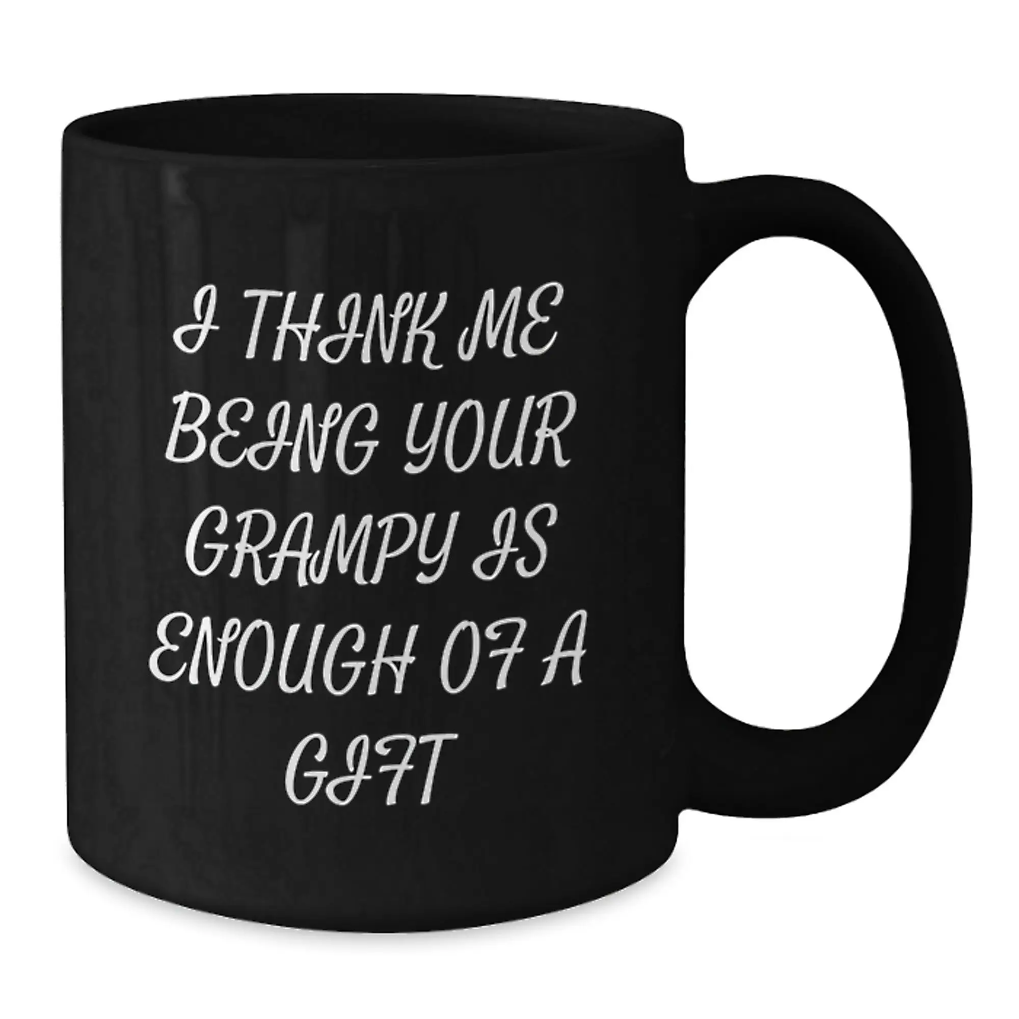 Grampy Keepsake Coffee Mug Gift for Him - Thoughtful Quote - Additional