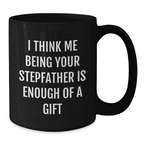 Stepfather Keepsake Mug for Him Birthday Gift Ceramic 11oz Premium - Additional