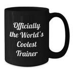 Funny Trainer Gifts from Friends - Officially The World's Coolest Trainer Christmas Unique Gifts for Him