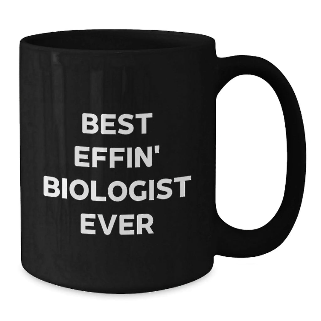 Funny Biologist Black Coffee Mugs Gifts from Friends for Family Members Christmas Unique