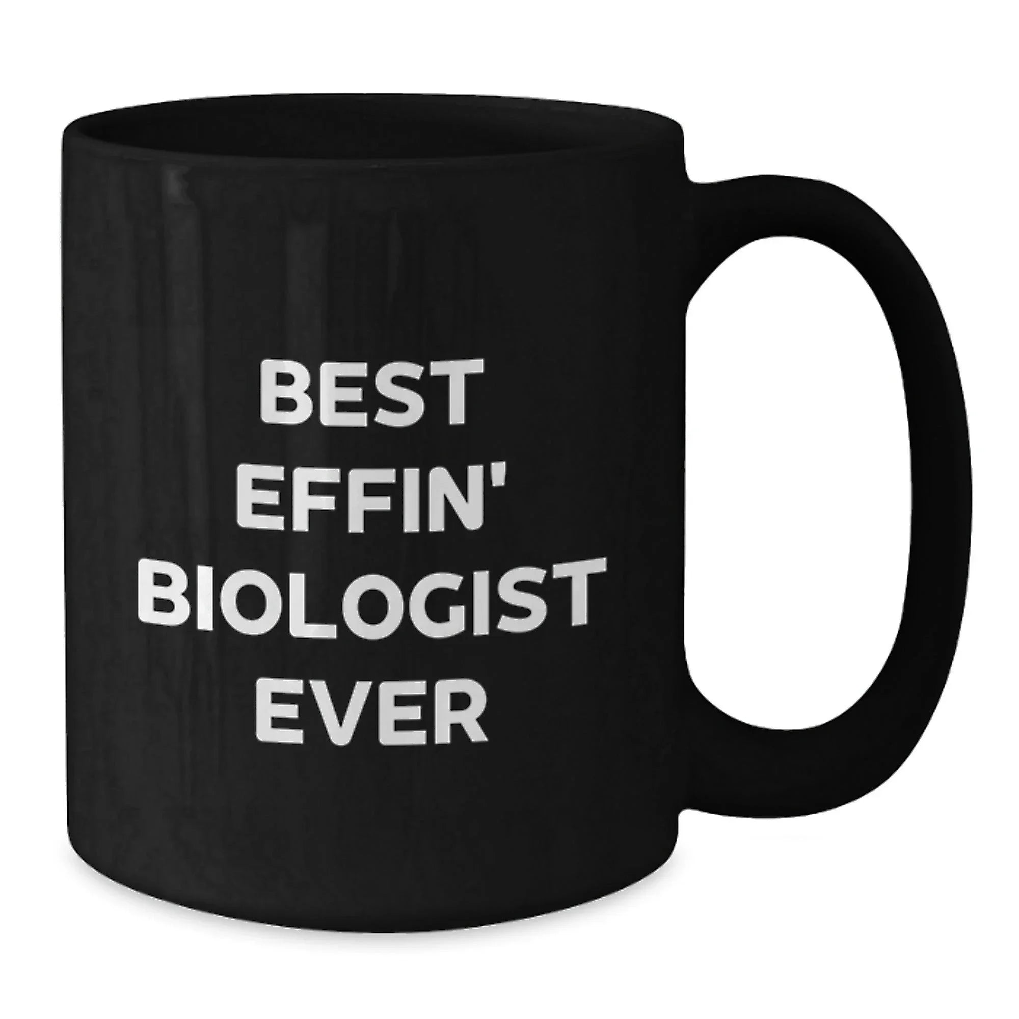 Funny Biologist Black Coffee Mugs Gifts from Friends for Family Members Christmas Unique