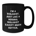 Funny Biologist Black Coffee Mugs Gifts for Biologists from Friends - Additional