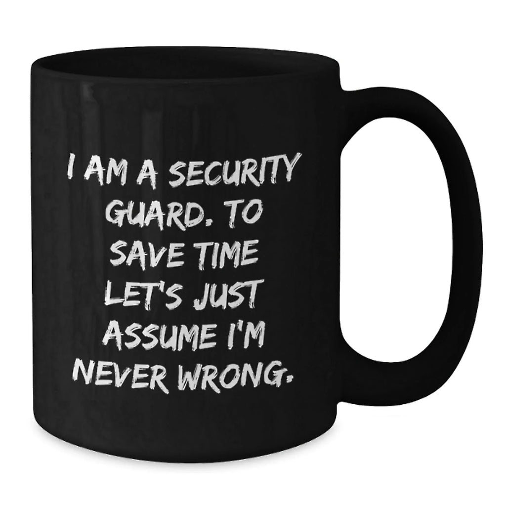 Funny Security Guard Christmas Unique Gifts from Friends for Security Guard